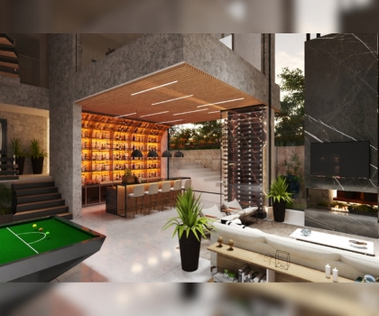 Espaço bar de luxo 2